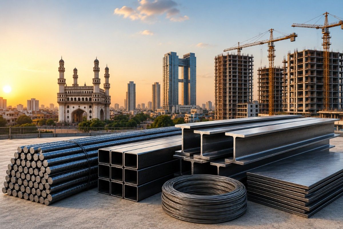 Steel Suppliers in Hyderabad – Buy Premium Quality Steel Online from SteelonCall