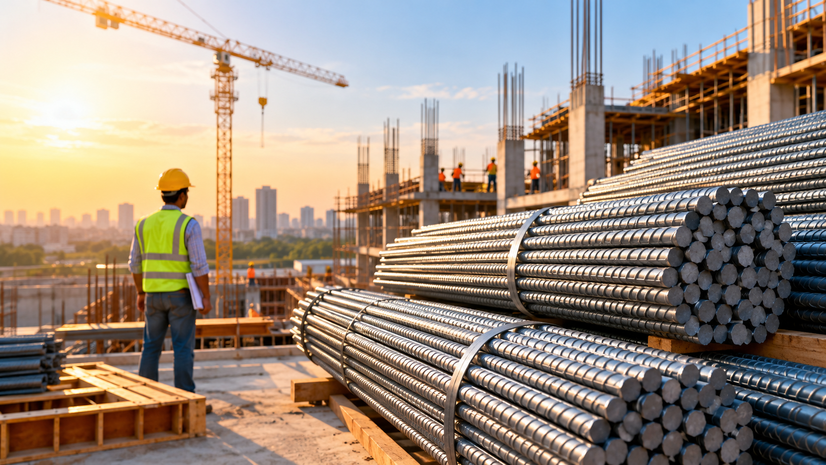 TMT Bar Price Today: Latest TMT Steel Rate Per Kg, Per Ton & Price Guide