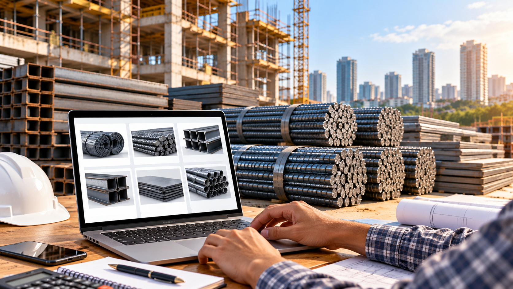 Steel Price Online: How to Compare Rates and Buy Steel Online in India