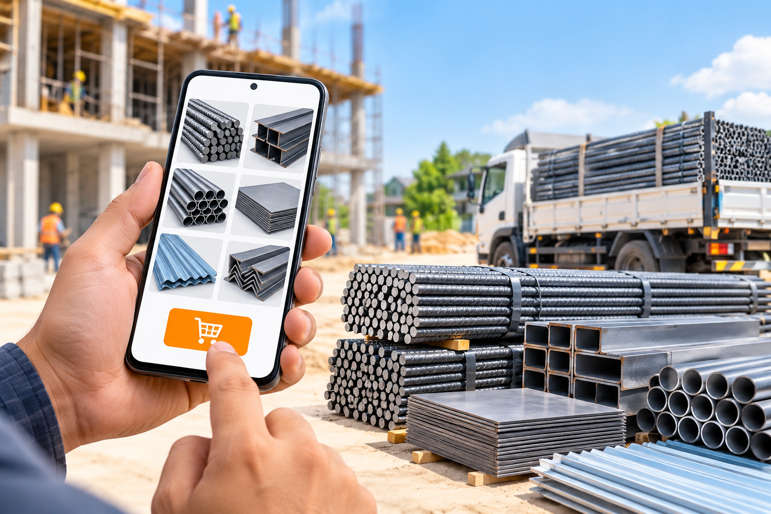 Online Steel Purchase in Thiruvananthapuram: A Complete Guide to Buying Construction Steel Online 