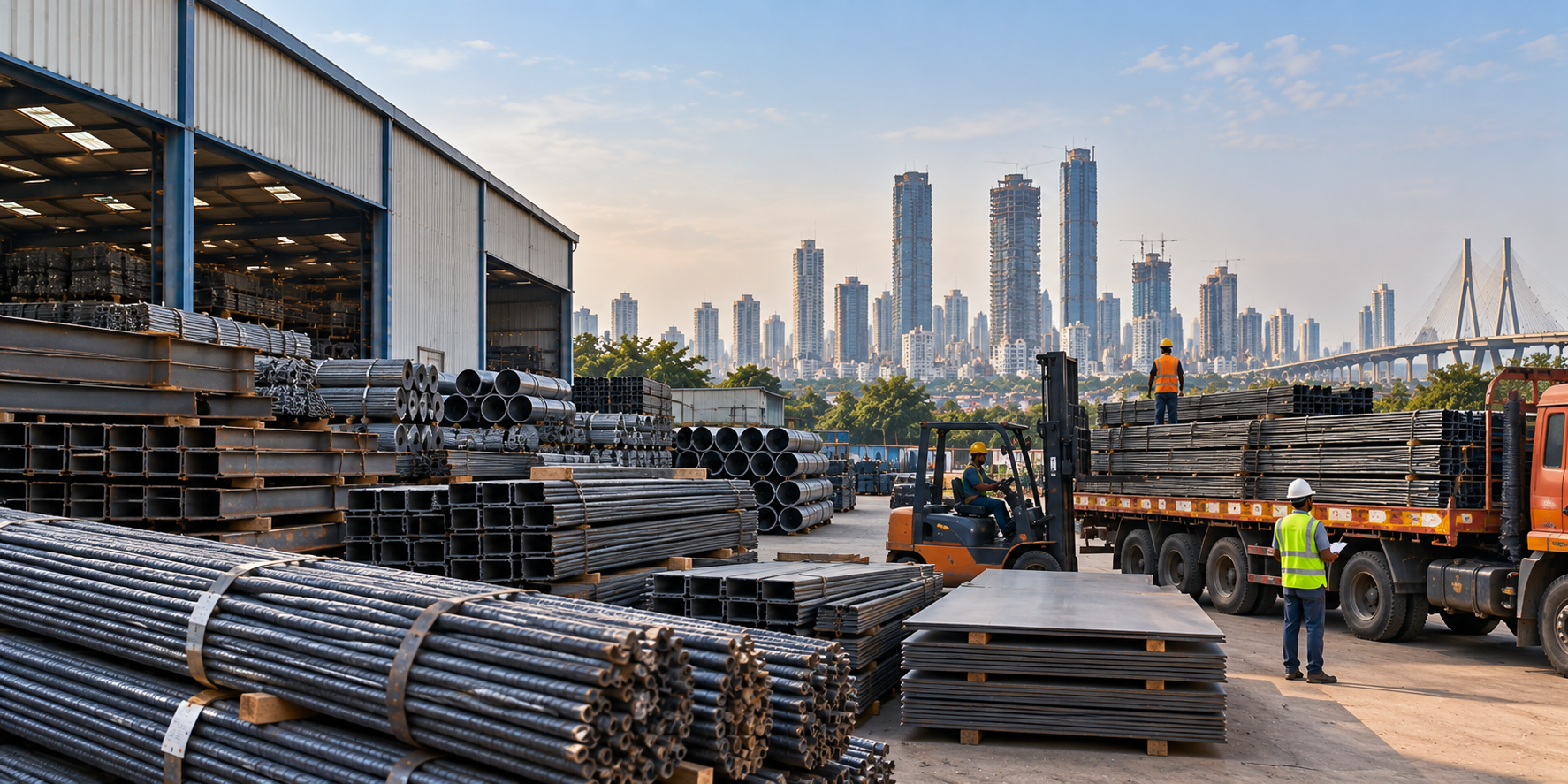 Steel Distributors in Mumbai: Complete Guide to Sourcing Steel for Construction and Industry