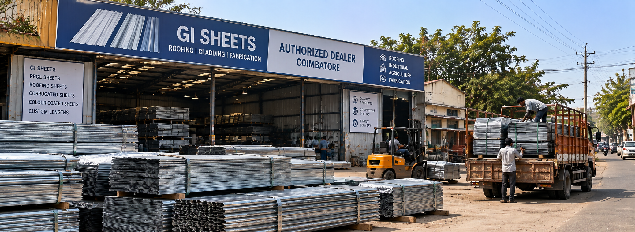 GI Sheet Dealers in Coimbatore: Complete Guide to Buying GI Sheets