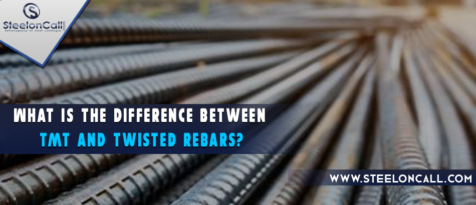 What is the difference between TMT and twisted rebars