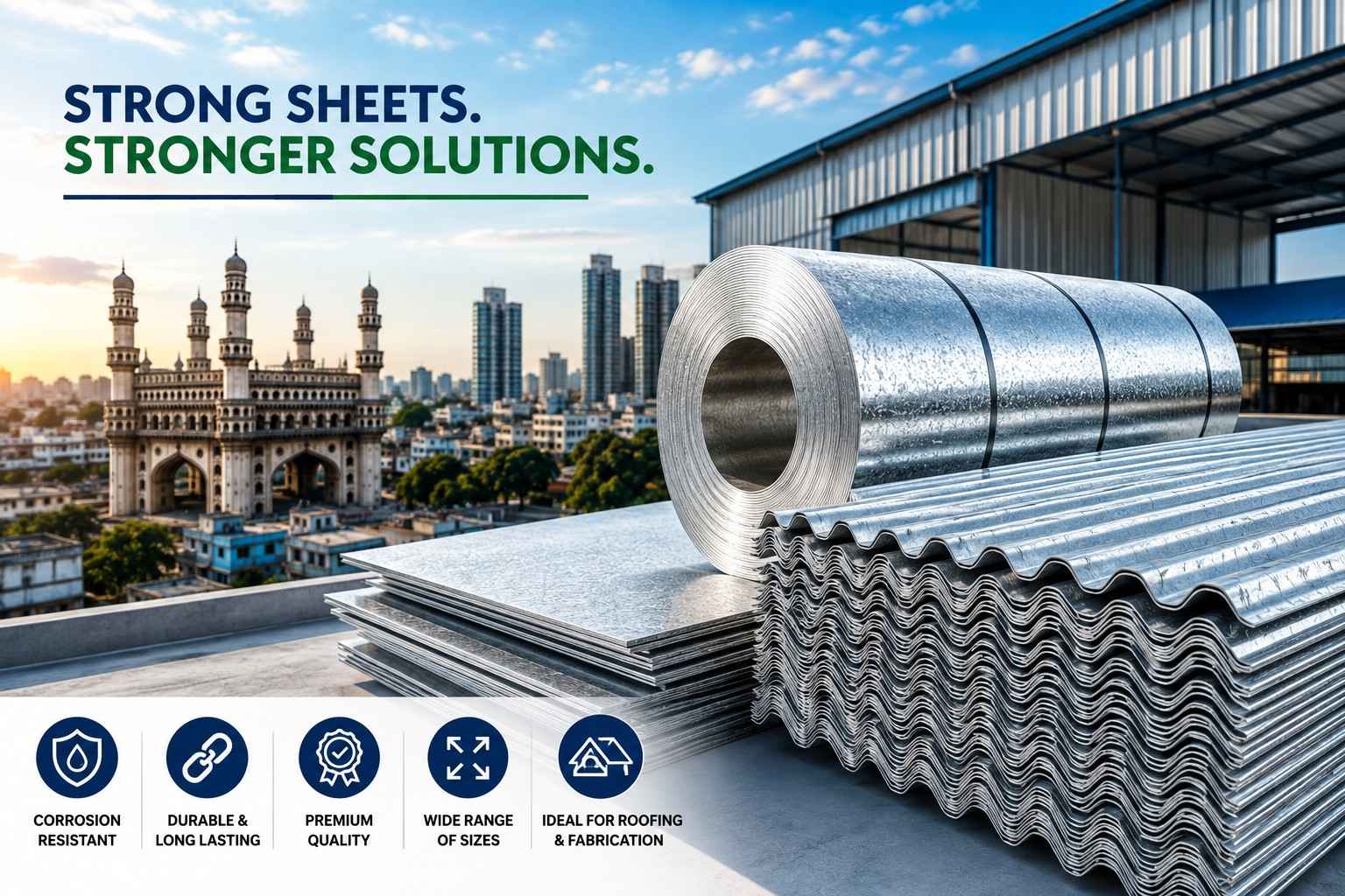 GI Sheet Dealers in Hyderabad: Types, Applications, Prices & Buying Guide