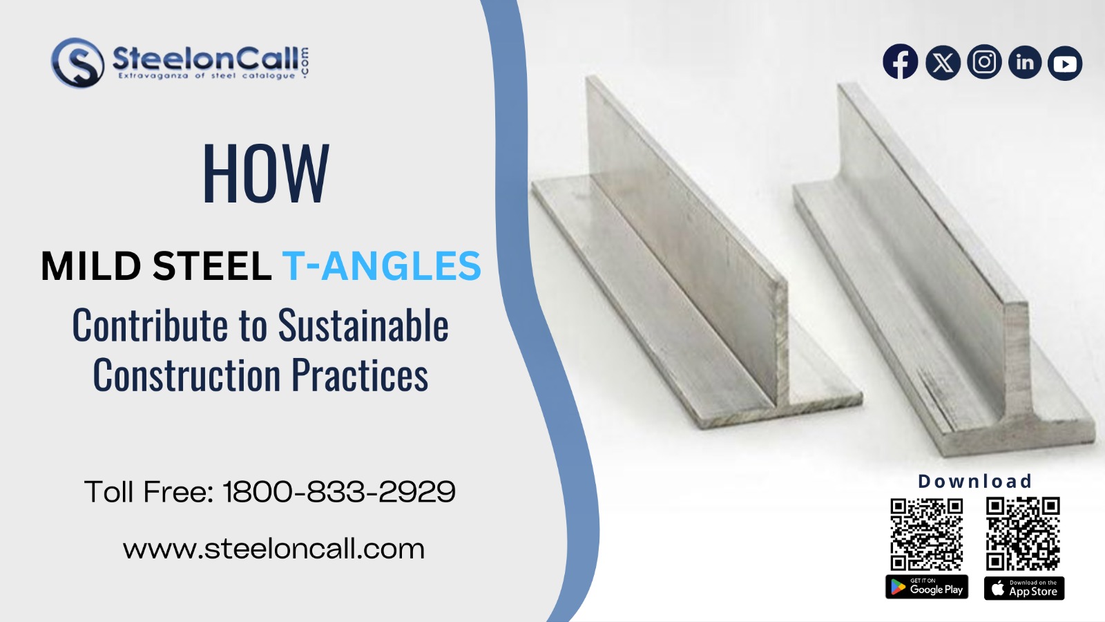 How Mild Steel T Angles Contribute To Sustainable Construction Practices