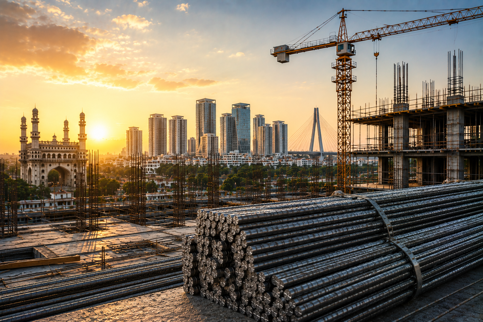 Top TMT Bar Manufacturers in Hyderabad: How to Choose the Right Brand for Your Construction Project