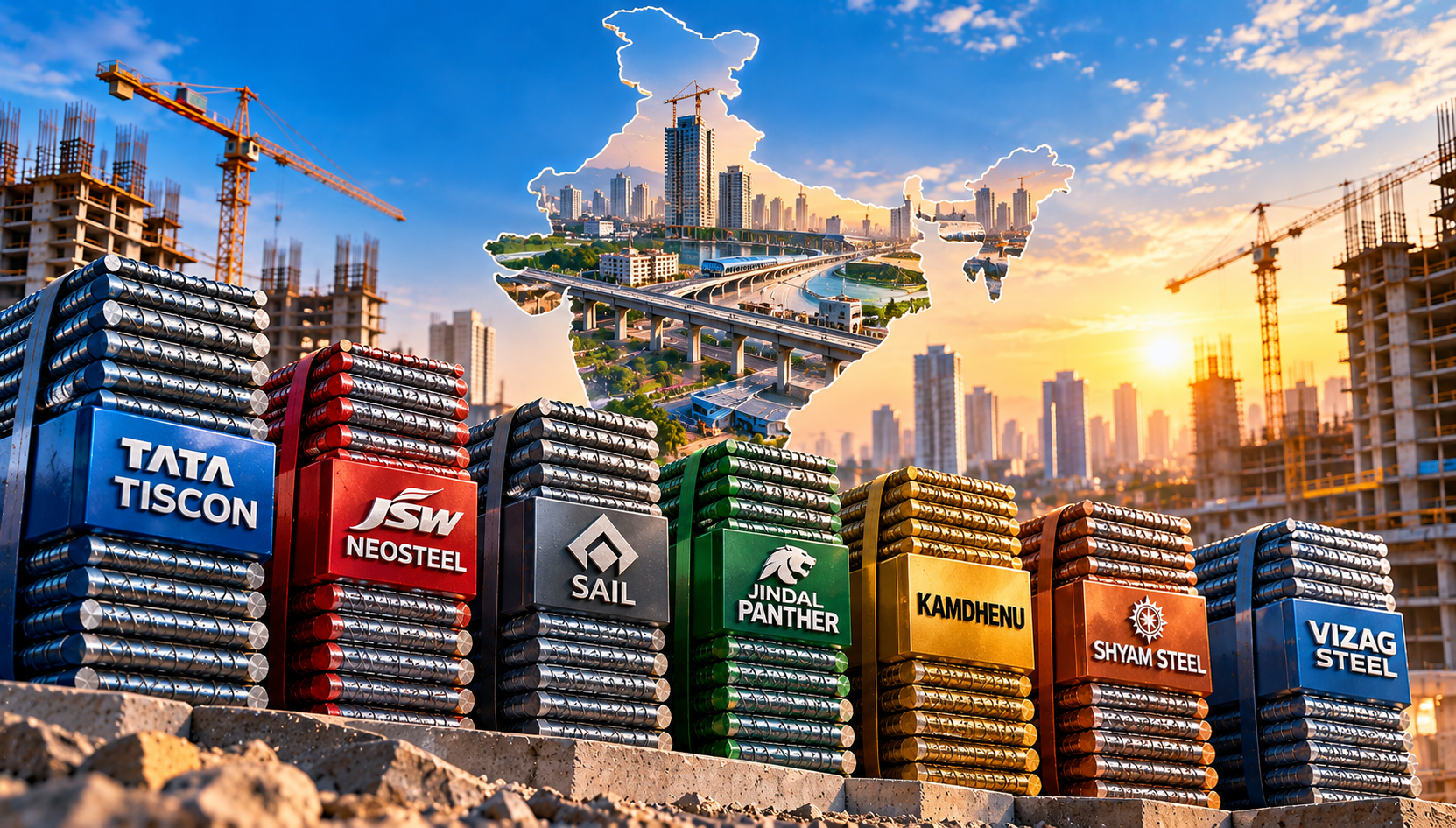 Top TMT Bar Brands in India: Features, Grades and How to Choose