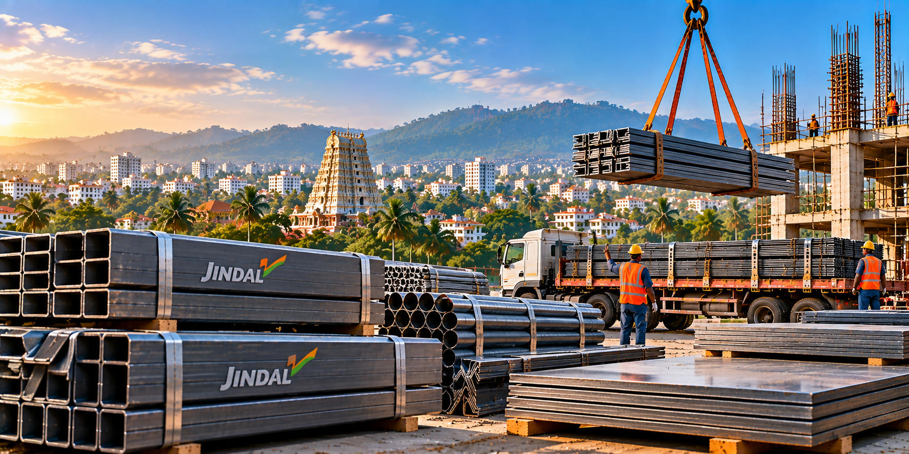 Jindal Steel Dealers in Thiruvananthapuram: A Complete Guide for Construction Buyers 