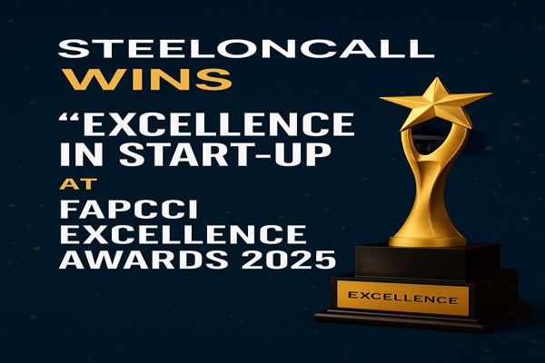 SteelonCall Wins “Excellence in Start-up” at FAPCCI Excellence Awards 2025
