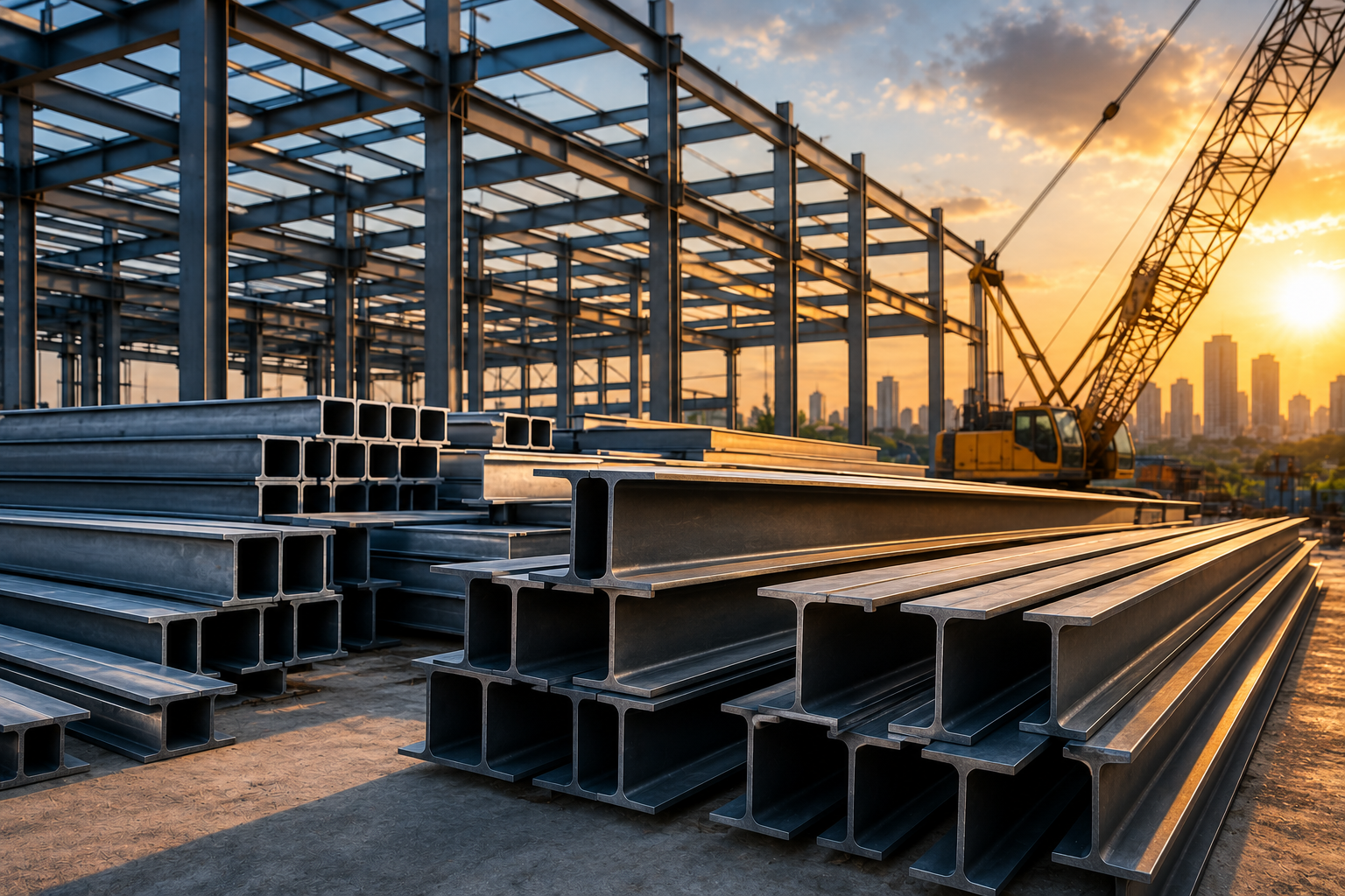 Construction Steel Beams Suppliers in Hyderabad: Complete Guide to Sourcing Steel Beams 