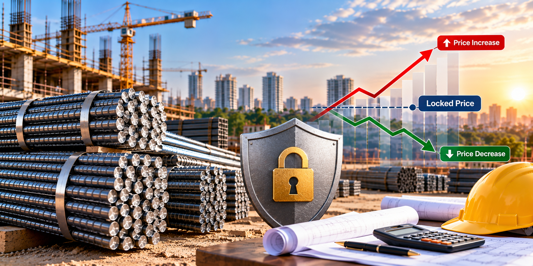 How to Lock Steel Prices Before They Increase in 2026: SteelOnCall Price Protection for Bulk Buyers