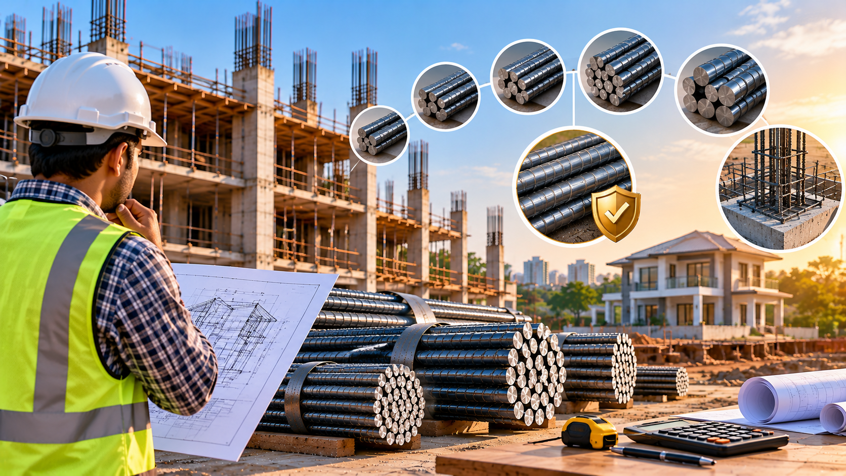 TMT Steel Price Guide: How to Choose the Right Bars for Your Construction Project