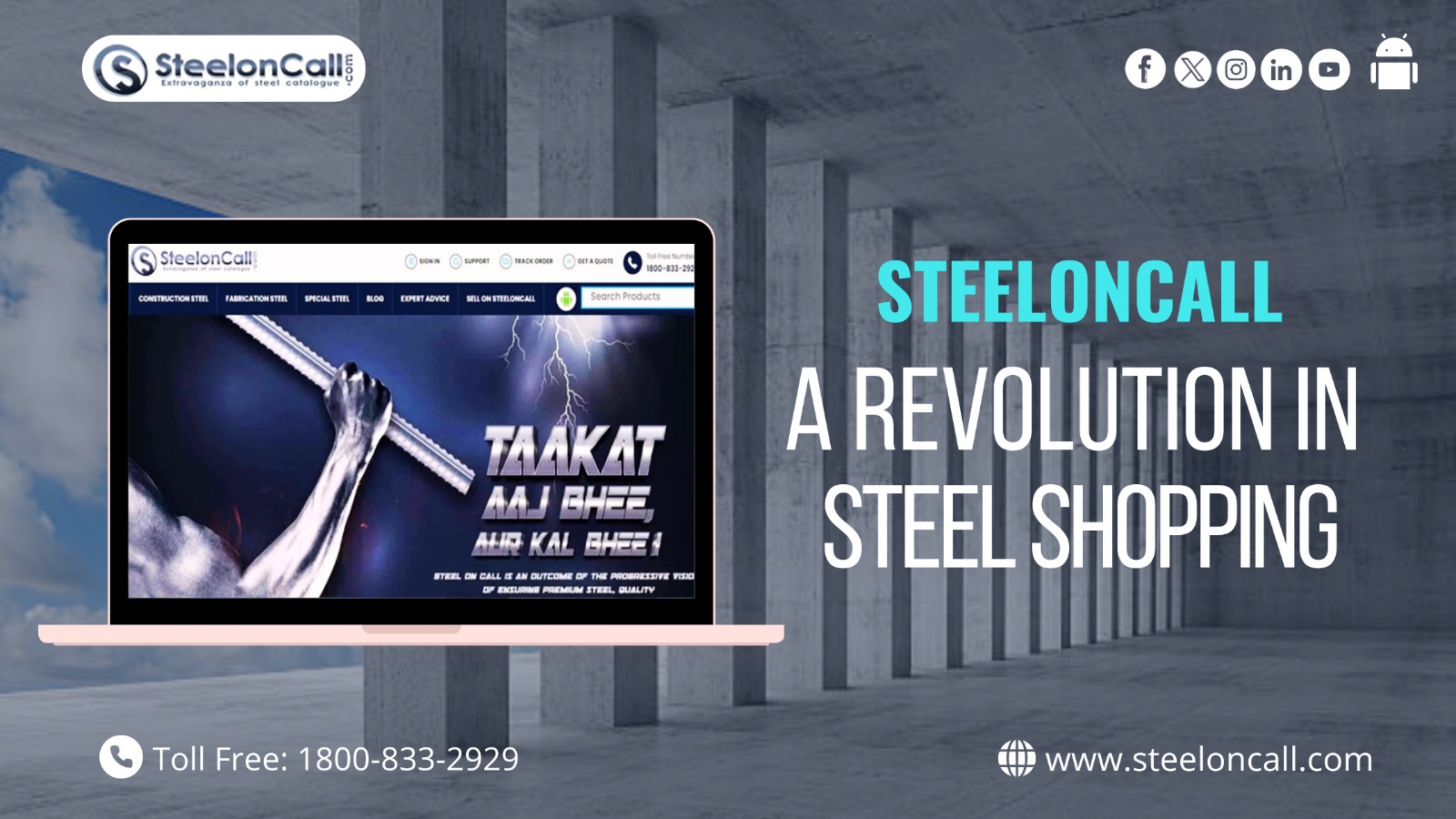 Steeloncall - A Revolution in Steel Shopping